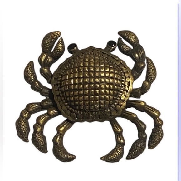 Unique Vintage Jewelry - 🔥 Crab Brooch #7997